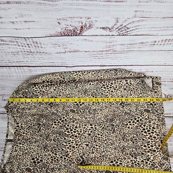 Lilly Pulitzer Karessa Top Size S Leopard Print Stretch Long Sleeve Pullover NWT - Picture 11 of 13